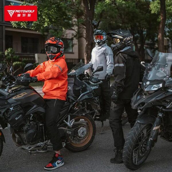 Áo Mưa Bộ Motowolf MDL 0403C Chính Hãng - Ảnh 5