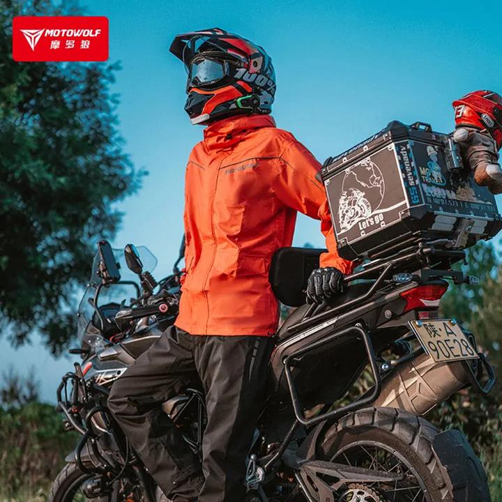 Áo Mưa Bộ Motowolf MDL 0403C Chính Hãng - Ảnh 4