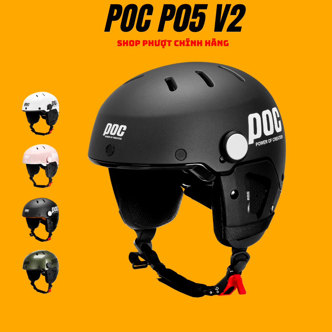 Mũ Bảo Hiểm Nửa Đầu POC P05 V2