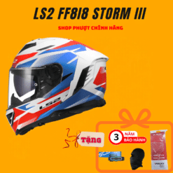 MŨ BẢO HIỂM FULLFACE LS2 FF818 STORM III