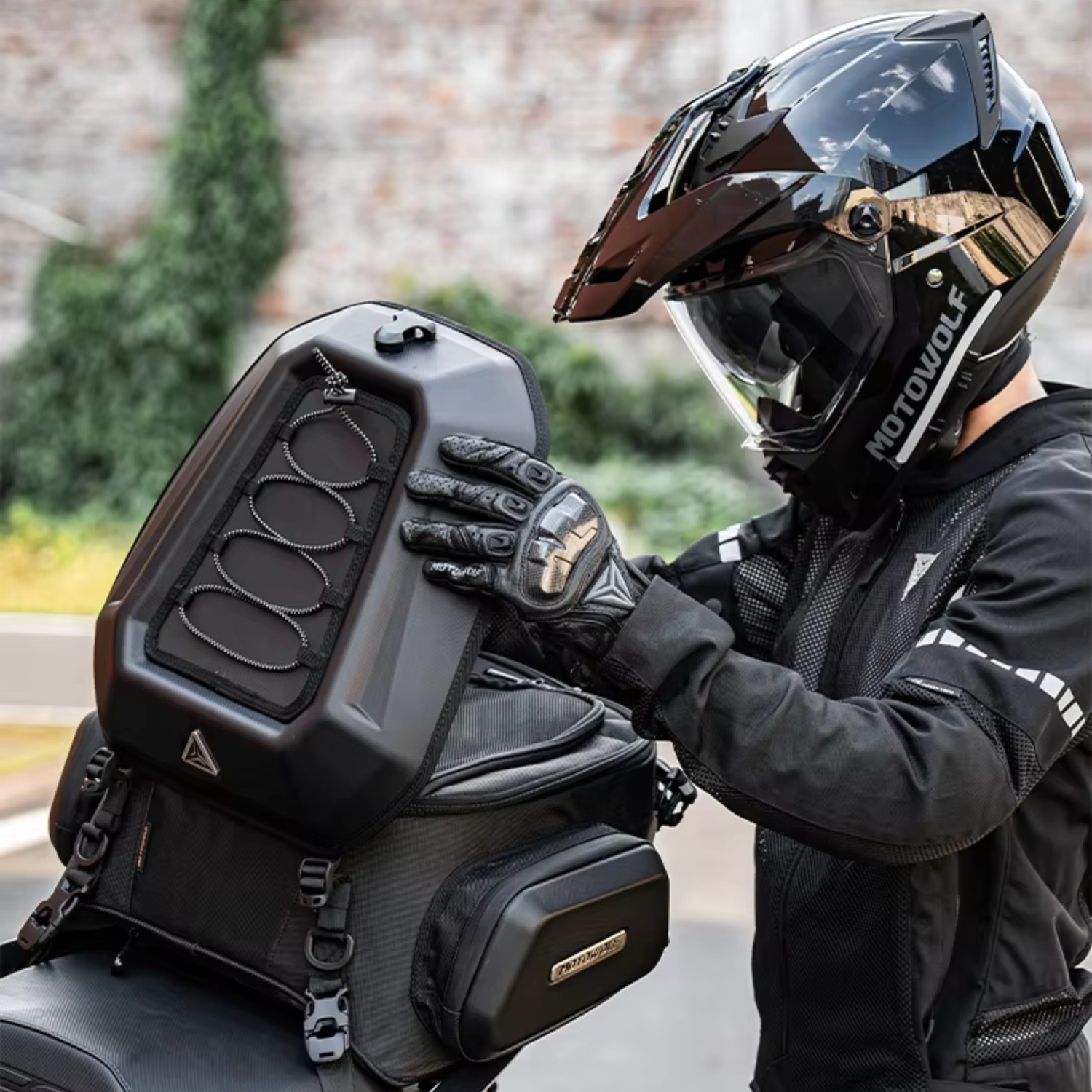 Túi Yên Sau Xe Máy Motowolf MB17 - Ảnh 2